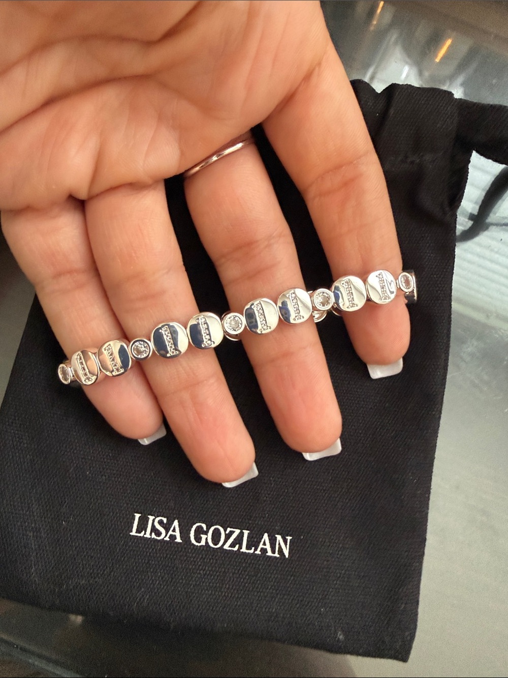 Lisa Gozlan Numerical Bracelet